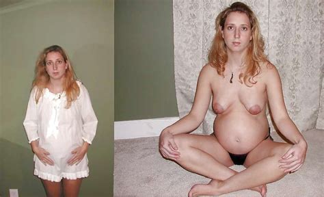 Pregnant Clothed Unclothed
