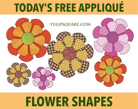 Image result for Flower Applique Patterns