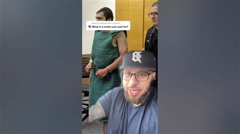 Turtle suit in jail/prison - YouTube