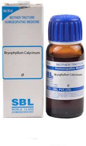 SBL Bryophyllum Calycinum Q Mother Tincture Price in India - Buy SBL ...