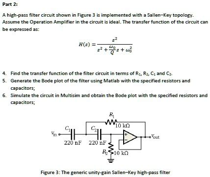 Image result for MATLAB Code for High Pass Filter for a Transfer Function