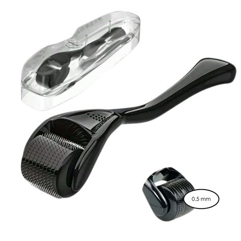 Derma roller 0.5mm for improved skin texture, absorption and ...