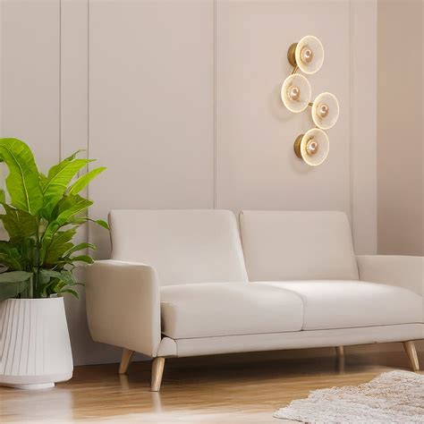 Inner Strength LED Wall Light for Living | Light & Living