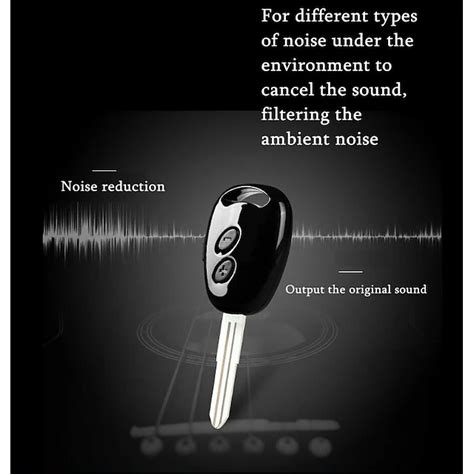 M8 Mini Digital Voice Recorder – Voice Activated, Keychain Style Sound ...