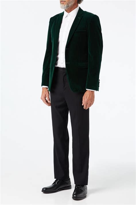 Mens Green Blazers | Smart Green Blazers in Tweed & Velvet | XPOSED