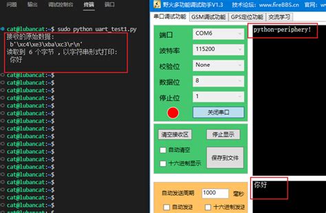 Python UART 的图像结果