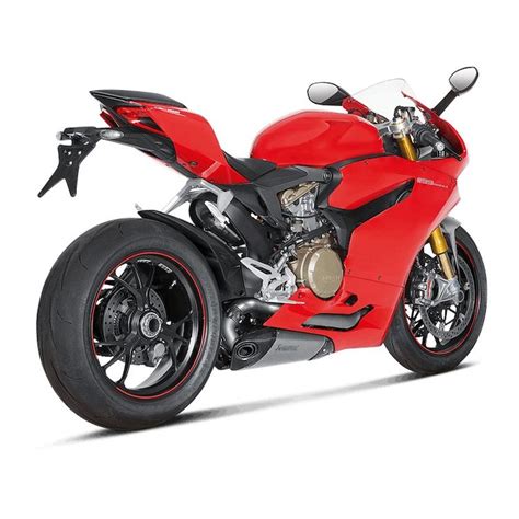 Akrapovic Slip-on Exhaust System for Ducati Panigale 899 – superbikestore