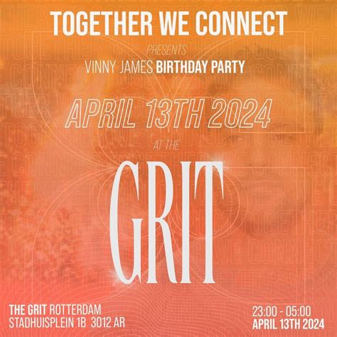 TOGETHER WE CONNECT IN THE GRIT ROTTERDAM, The Grit, Rotterdam, 13 ...