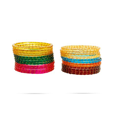 Giri - Glass Bangle Garland | Amman Alangaram | Goddess Decoration