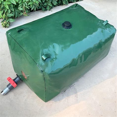 Water Storage Bladder Green Collapsible Portable Water Tank for Camping ...