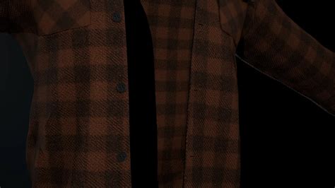 Brown Flannel Shirt - FlippedNormals