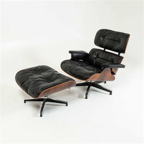 Exceptional Grain Restored First Gen 1956 Eames Lounge Chair and ...