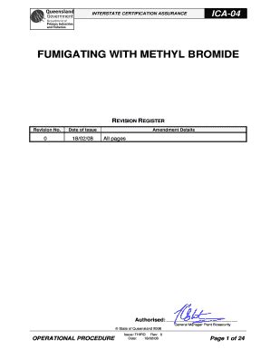 Fillable Online interstatequarantine org ICA-04 - Fumigation with ...