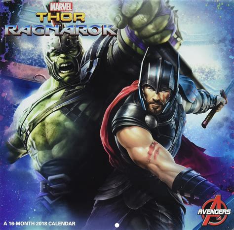 2018 Thor Ragnarok Wall Calendar (Day Dream) : Day Dream: Amazon.in: Books