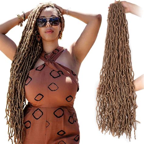 Eliza 36 Inch New Soft Locs Crochet Hair Braids 4 India | Ubuy