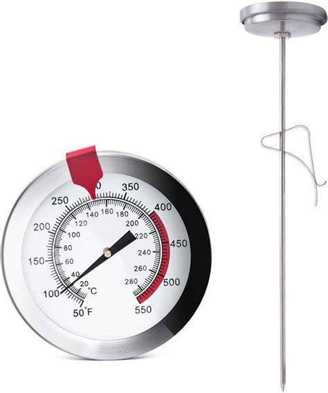 Candy Deep Fry Thermometer with Pot Clip 12" - Instant Read Food ...