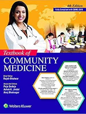 Textbook of Community Medicine, 4/e : Bhalwar: Amazon.in: Fashion
