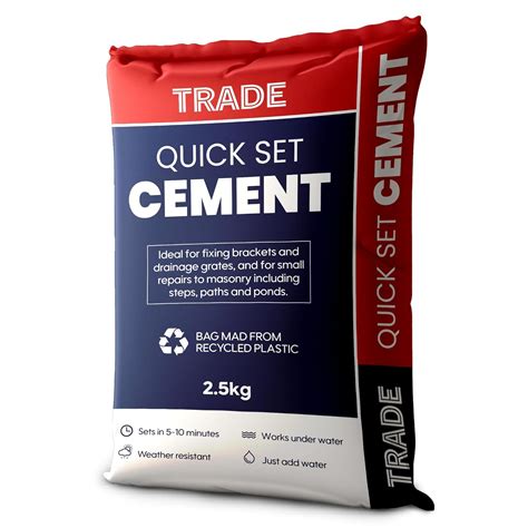 Trade Quick Set Cement-Ready Mixed Cement For Small Masonry Repairs ...