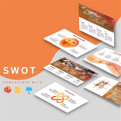 SWOT Analysis- PowerPoint Template by Saman Shaukat on Dribbble