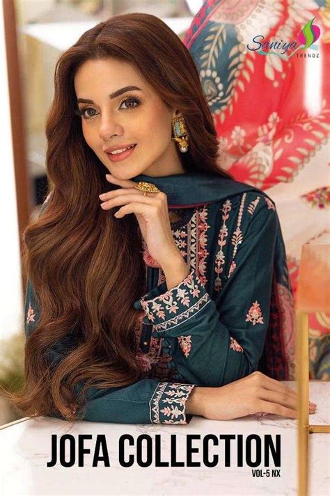 JOFA COLLECTION VOL-5 NX BY SANIYA TRENDZ BEAUTIFUL PAKISTANI SUITS ...