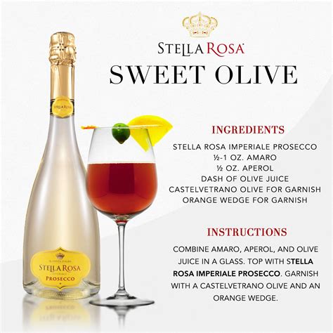 Italian Semi-Sweet, Semi-Sparkling Wines | Stella rosa wine recipes, Summer drinks alcohol ...