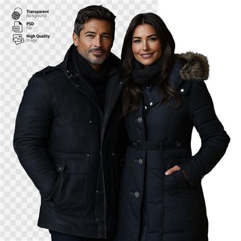 Winter jacket men women PSD, High Quality Free PSD Templates for ...