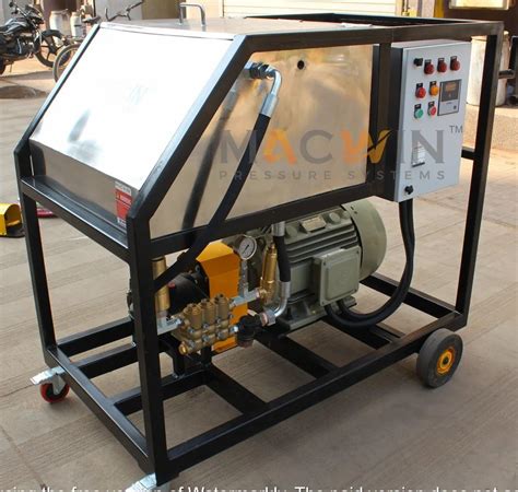 Hydro Jetting Machine - 1100 Bar Hydro Jetting Machine Manufacturer ...