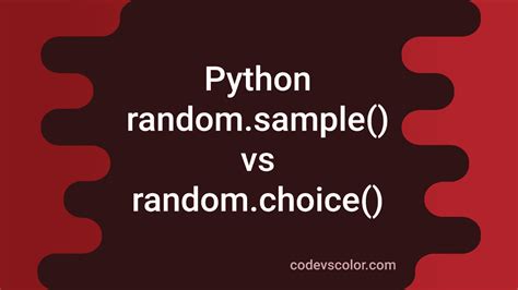 Random.choice Python 的图像结果