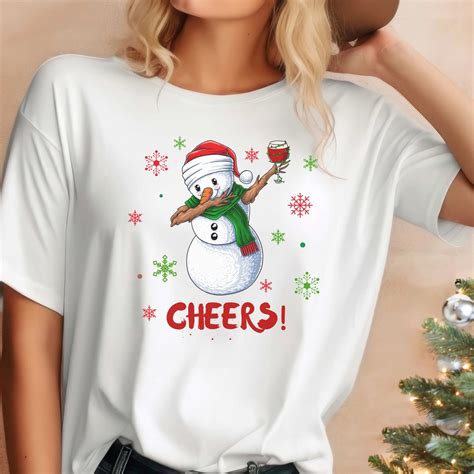 Christmas Holiday Shirt Cute Christmas Tee Snowman Gifts - Etsy