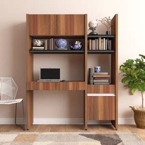 Studio Kook Workmate Compact Dual Engineered Wood Computer Desk Price ...