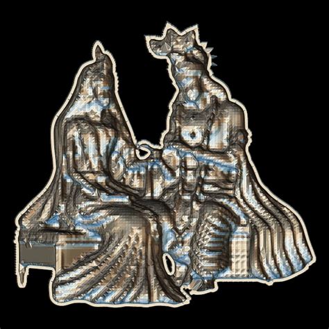 3D Model Of Radhakrishna