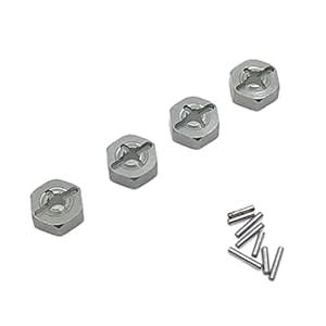 CLUB BOLLYWOOD® 4X Wheel Hex Hub Drive Convert Adapter for Wltoys 1/14 ...