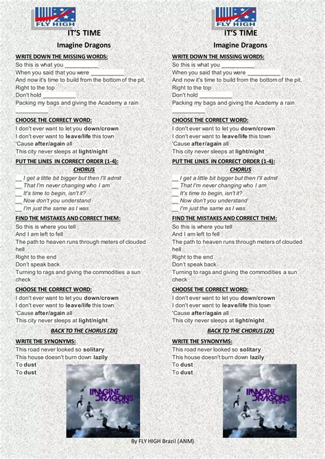 Imagine dragons-its-time-activities-with-music-songs-nursery-rhymes ...