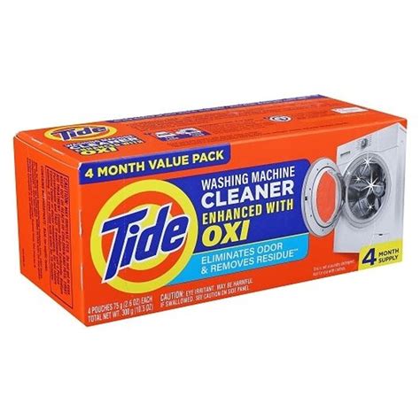 Tide Washing Machine Cleaner Instructions 的图像结果