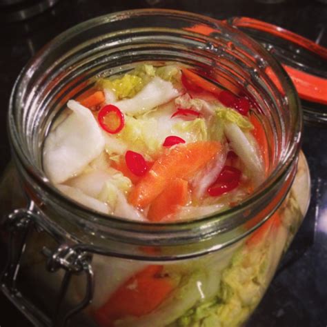 Spicy Chinese Pickled Cabbage