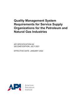 Image result for API Spec 2B