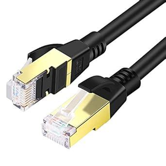 SLDXIAN Cat 8 Ethernet Cable, Cat 8 High Speed 40Gbps 2000MHz RJ45 ...
