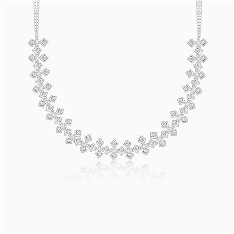 Silver Strings of Shine Necklace – GIVA
