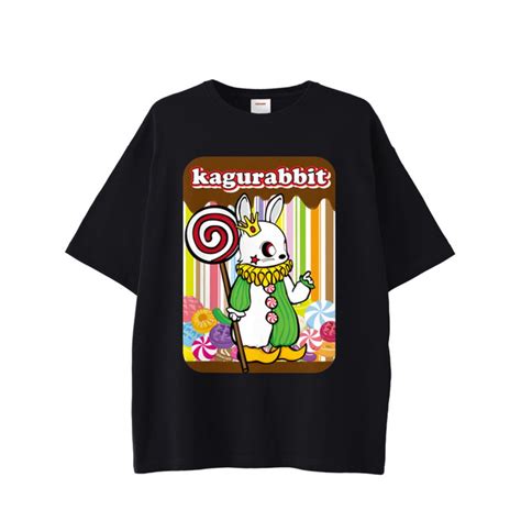 ピエロうさぎビッグTシャツ(バックプリント/dark-rabbitロゴ) | dark-rabbit