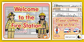 Fire Station Dramatic Play Emergency Report Form