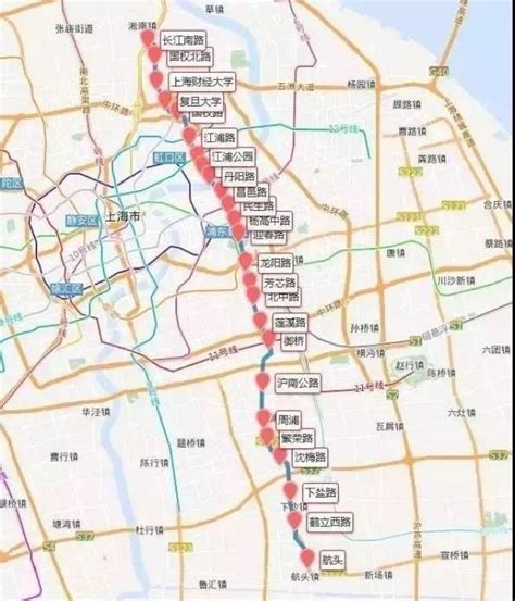 上海21号线二期地铁官方公示（上海地铁21号线二期最新线路图） - 奇酷啦！