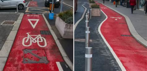 'Optical Illusion' Cycle Lane in UK Sparks Outrage