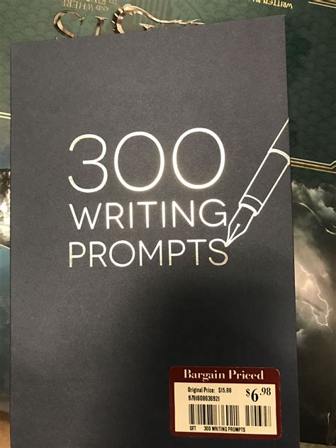 300 Writing Prompts Book for Screenwriters