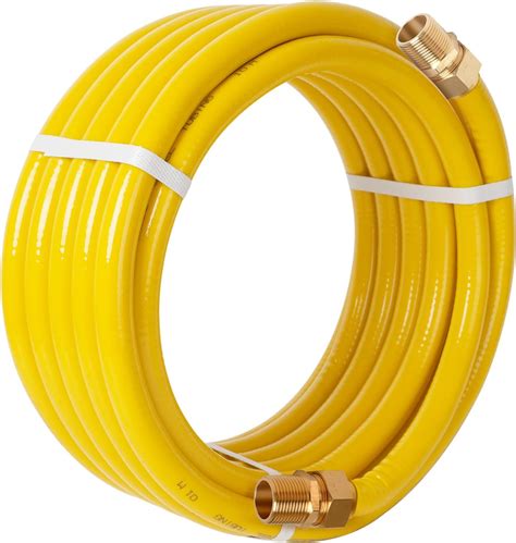 Amazon.com: Jasdego 33ft 1/2'' Gas Line CSST Flexible Stainless Steel ...