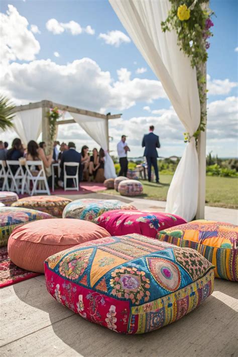 19+ Charming Outdoor Wedding Seating Ideas