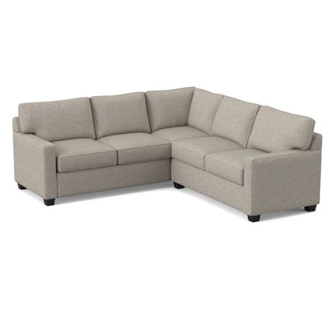 L-Shape Sectional Sofa: 90" Wide Symmetrical Corner Sectional(Static H ...