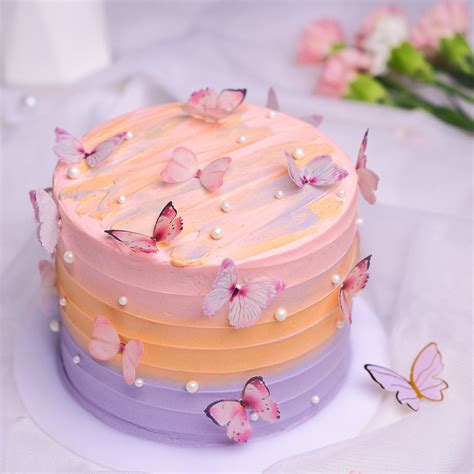 Mothers day special cake | Mothers day butterfly cake | Cake for mother ...