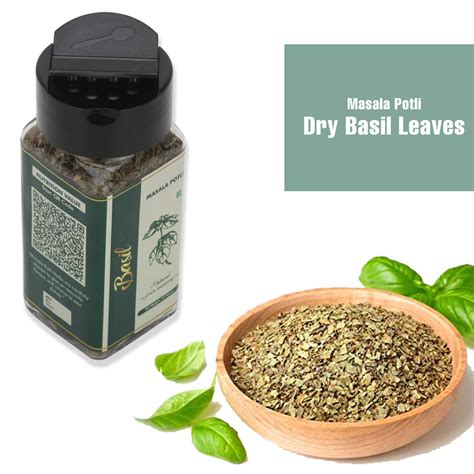 Buy Fresh Dried Basil Leaves at Best Price – Masala Potli