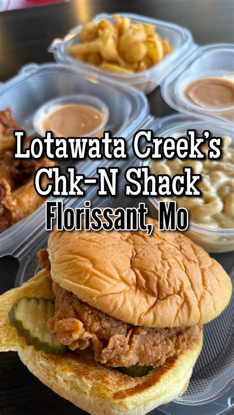 STEPHANIE 👑♥️ St. Louis Creator | Lotawata Creek’d NEW Chk-N Shack just ...