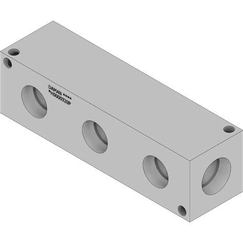 DH0000320P - Hydraulic manifolds (Daman) - Womack Machine Supply